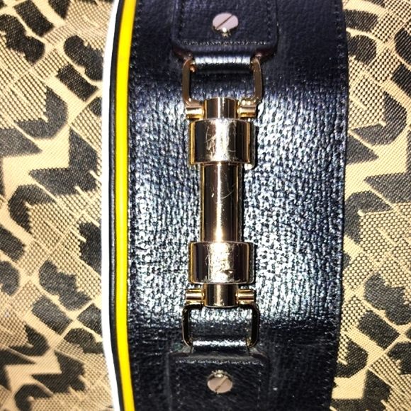 L.A.M.B. Black and Brown Shoulder Bag with Elegant Design - Picture 7 of 15